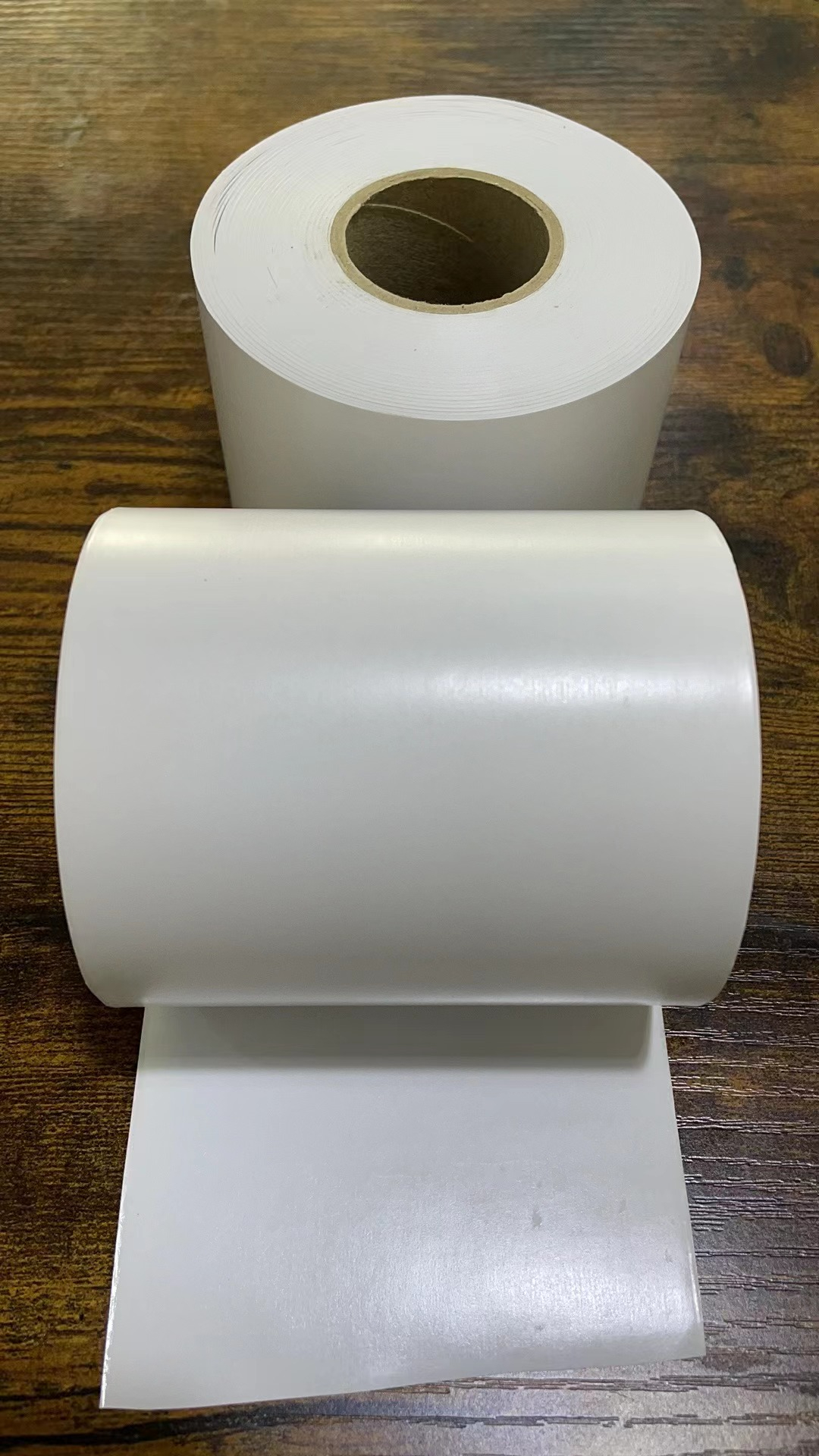 无底纸热敏不干胶